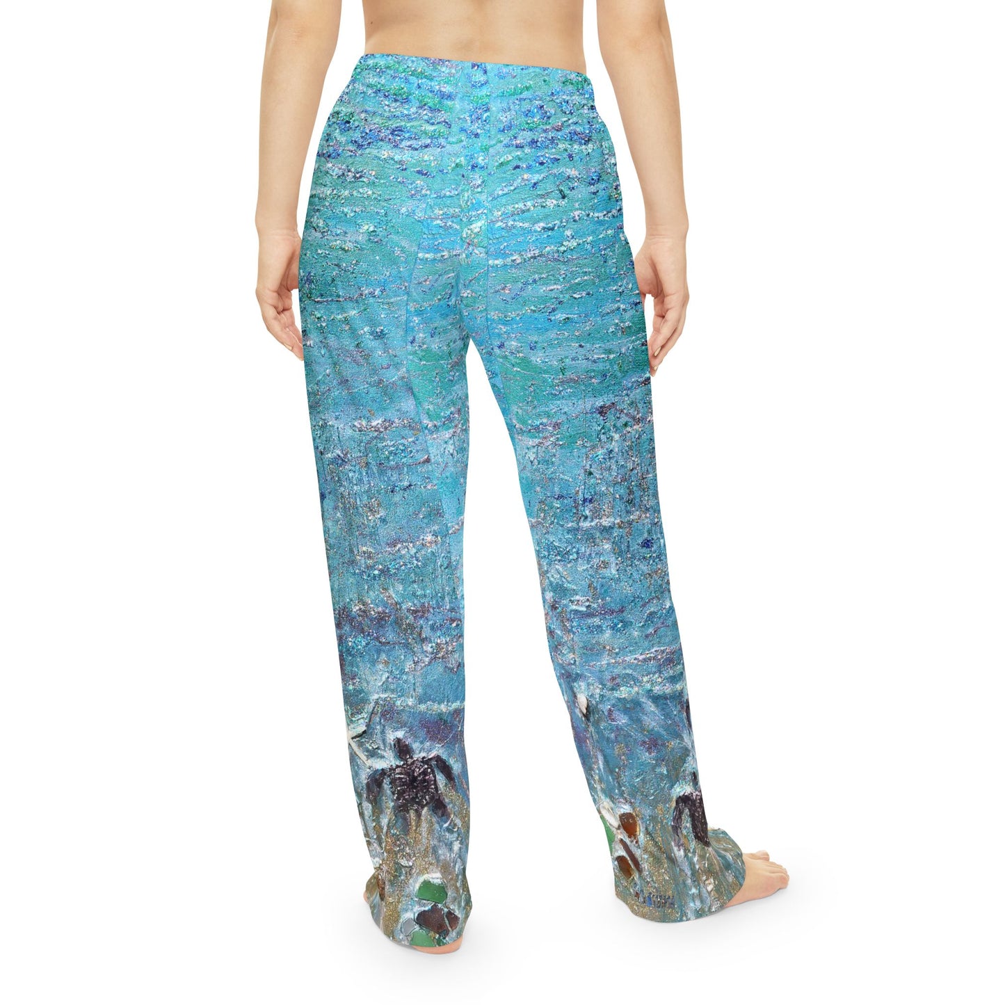 Sounds of the Ocean Casual Pants, Relaxing Loungewear, Beach Vibes, Summer Nights, Gift for Her, Easygoing Comfort