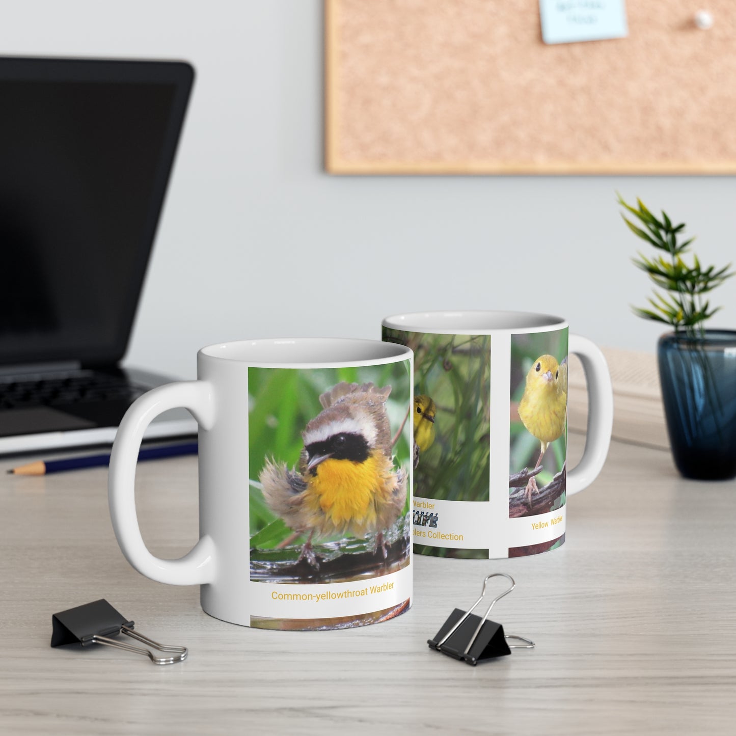 Wonderful Warblers Collection ♥ Warblers in the Spring ♥ Ceramic Mug 11oz