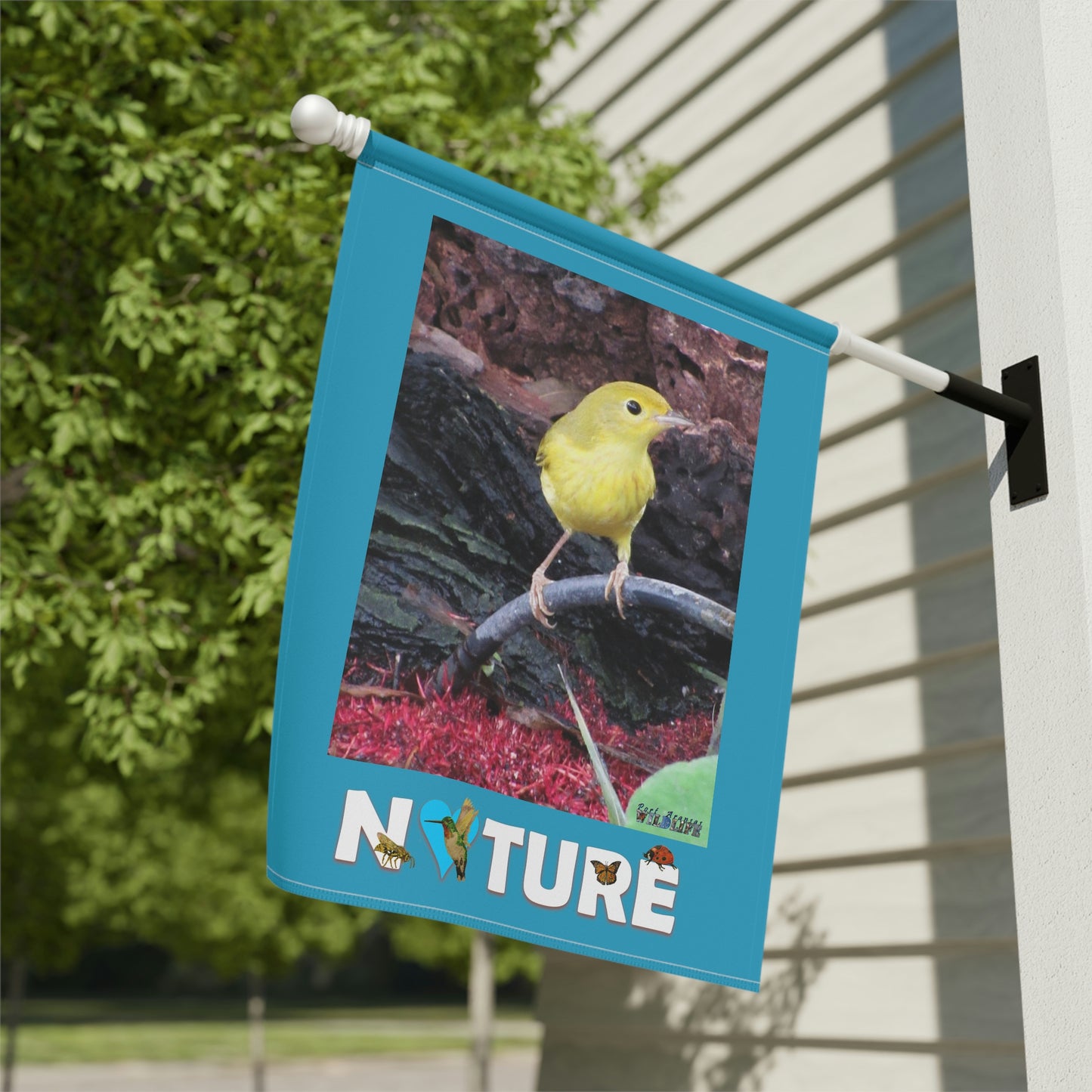 Love Nature Garden & House Banner