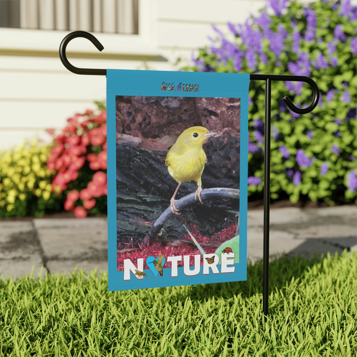 Love Nature Garden & House Banner