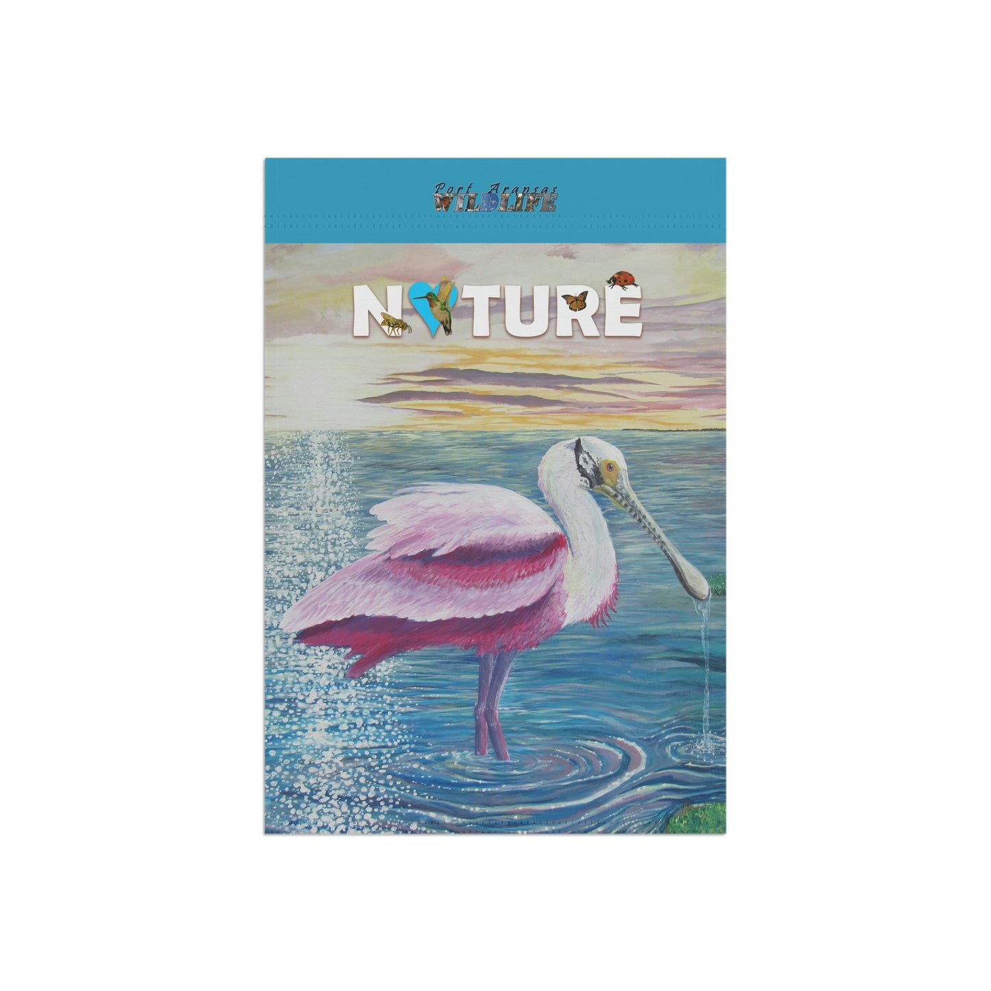 Roseate Spoonbill in the Sun Garden & House Banner