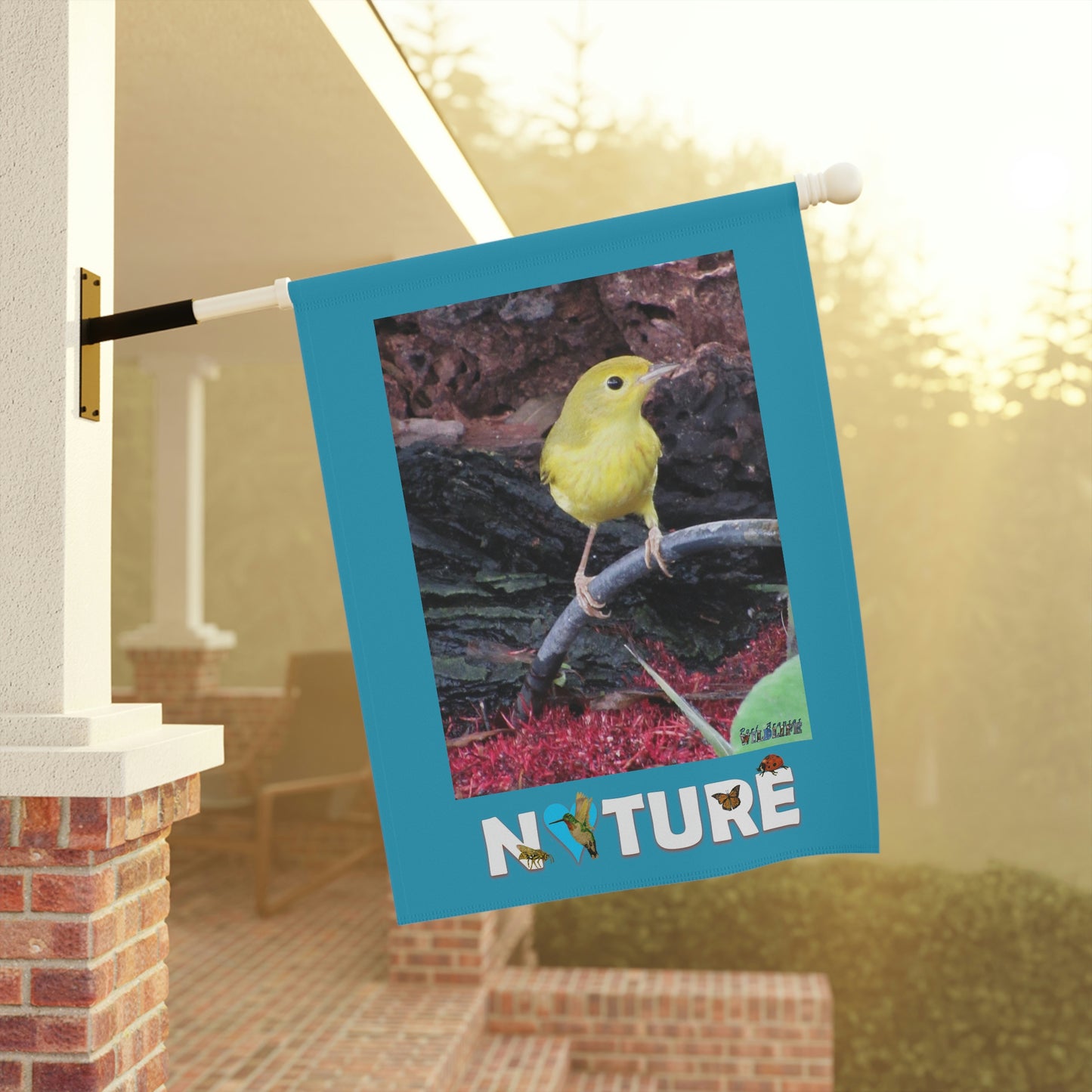 Love Nature Garden & House Banner