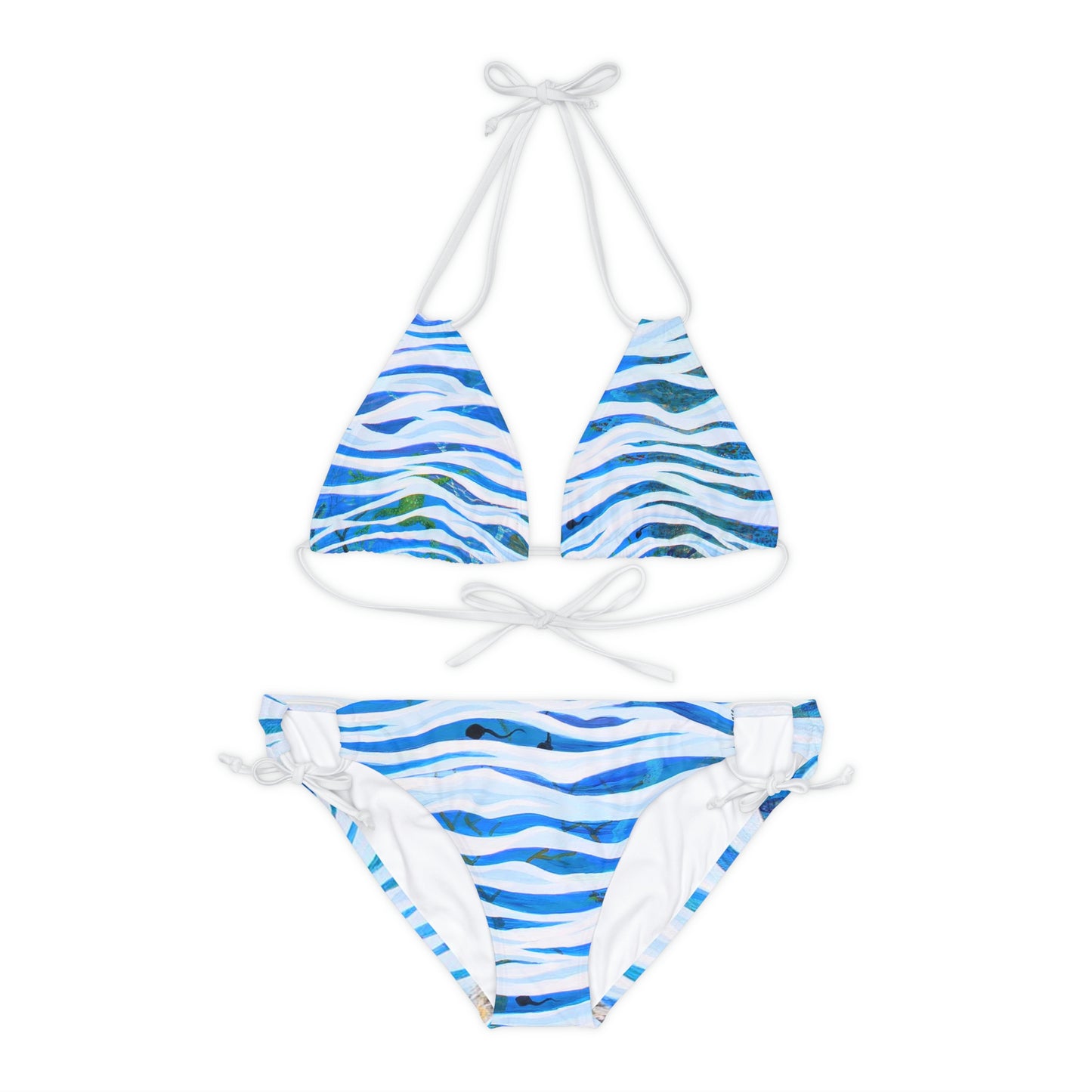Aquatic Life Strappy Bikini Set