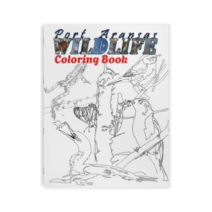 Port Aransas Wildlife Coloring Book VOL 1 🖍️ Coastal Birds Beach & Nature Scenes for Kids & Adults 🕊️ FREE SHIPPING
