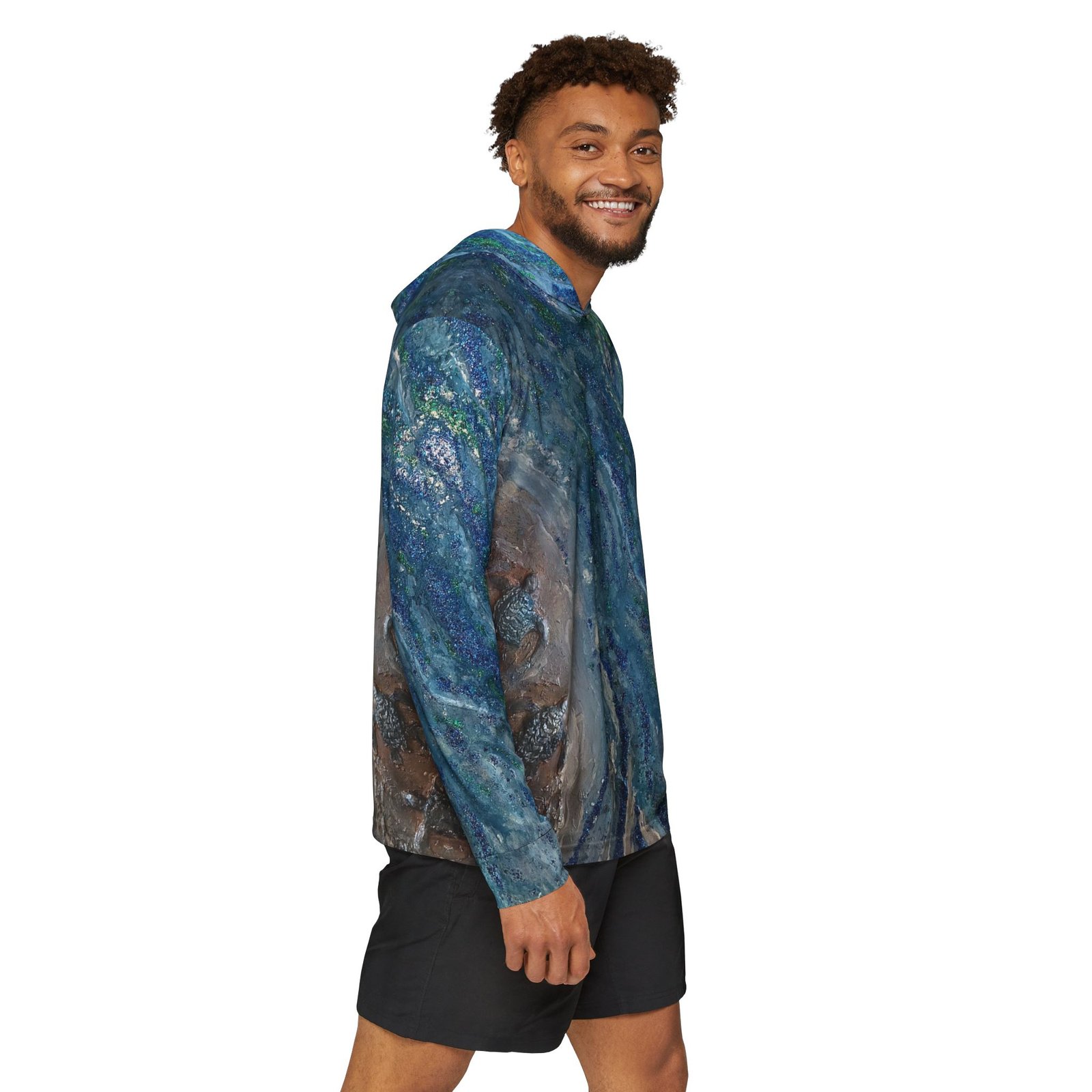 Sea Turtle Hatchling Hoodie — "Sounds of the Ocean" Port Aransas Wildlife - Image 6