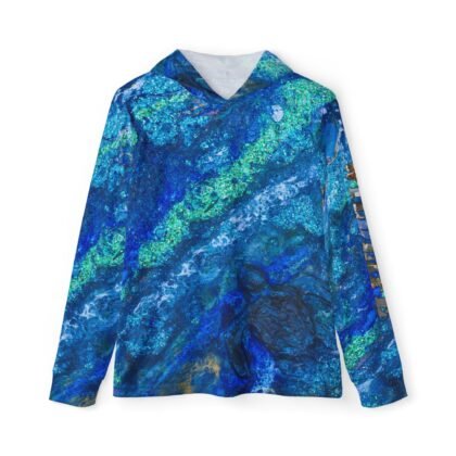 Copy of Sea Turtle Ocean Sounds Hoodie — Blue Sparkling Coastal Waters